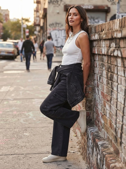 Jeans Cargo Donna